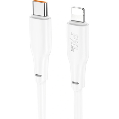 Hoco X93 Force PD20W pro iPhone Type-C – Lightning 1m bílý