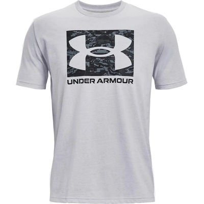 Under Armour Тениска Under Armour Under Armour ABC CAMO BOXED LOGO SS Сребърно Velikost M