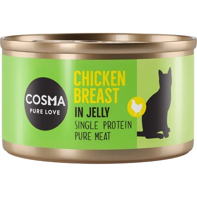 Cosma 24x85г пилешки гърди Cosma Original желе консервирана храна за котки
