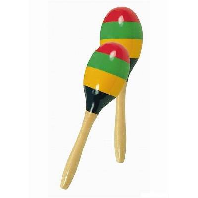 Hudba - Rumbakoule Maracas pruhované, 2ks (Bino)