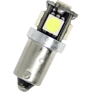  Лед крушки тип BA9S Canbus с 5 SMD диода срещуположни 4300k (BA9S5CANR)