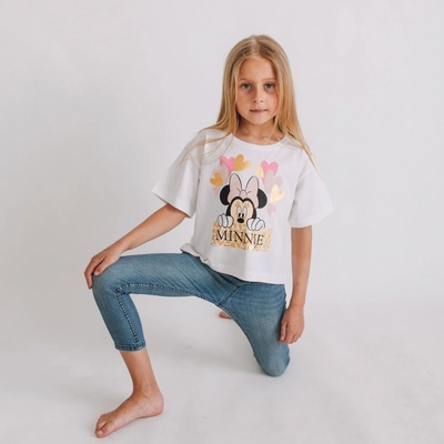 Tričko Minnie Mouse White