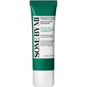 Some By Mi Truecica Aqua Calming Sun Cream SPF50+ PA++++ - Слънцезащитен крем с центела, 50мл