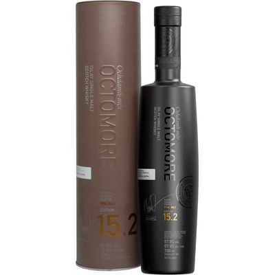Bruichladdich Octomore 15.2 108.2ppm 57,9% 0,7 l (tuba)
