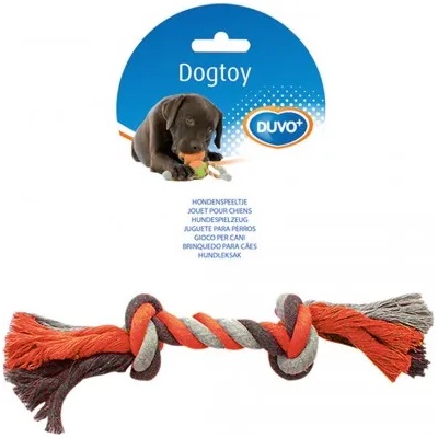 Duvoplus играчка памучно въже, размер l - 35 см, 1 брой, Белгия - 4705013