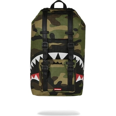 SPRAYGROUND Woodland Camo Check Hills Backpack 19 l