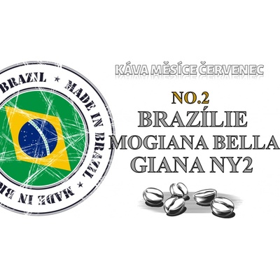 Coffeedream Káva Brazilie Mogiana Bella středně jemné mletí Espresso mocca A21 0,5 kg