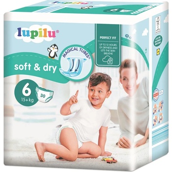 LUPILU Soft & Dry 6 XL 30 ks