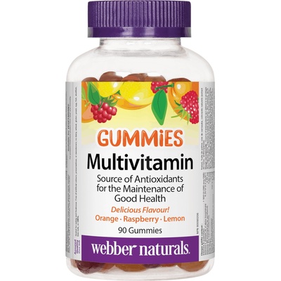 Webber Naturals Мultivitamin Gummies, 90 таблетки, Webber Naturals