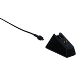 Razer Mouse Dock Chroma - Charging station with RGB lighting for DeathAdder V2 Pro, Viper Ultimate, Basilisk Ultimate, Naga Pro (Magnetic mouse charging station, non-slip) Black - RC30-03050200-R3M1 (RC30-0