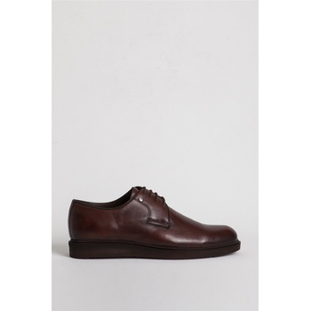 Jacket Club Dericlub Мъжки обувки от естествена кожа 02133 - Тъмнокафяви #331988 (331988_Кафяво)