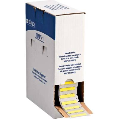 Brady BM-187-175-342-YL / 174449, Bulk PermaSleeve маркерни ръкави за кабели, 44.83 mm x 8.50 mm (174449)