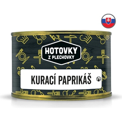 Hotovky z plechovky Kurací paprikáš 400 g
