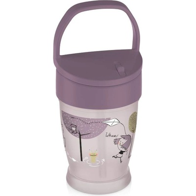 LOVI Чаша със сламка Lovi - Lovely girl, 250 ml, Розова (35/354_g)