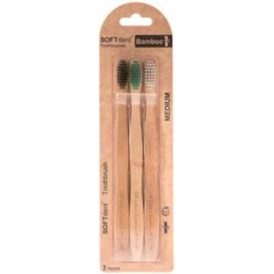 ALFA VITA Softdent Bamboo Medium 3 ks