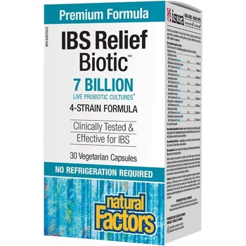 Natural Factors IBS Relief Biotic, 30 капсули, Natural Factors (1861 NF)