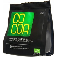 Cocoa Brazílske orechy v surovej čokoláde Bio 70 g