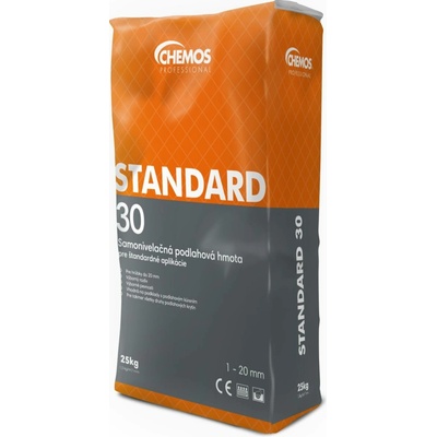 Samonivelační stěrka CHEMOS Standard 30 – 1–20 mm, 25 kg