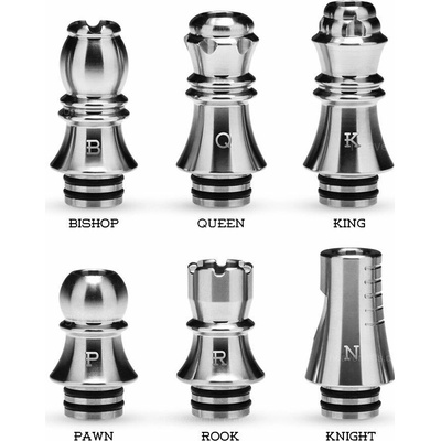 KIZOKU Chess Series 510 Náustok Rook Silver