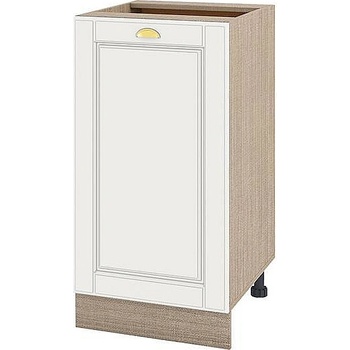 Image 1 of ИРИМ Долен кухненски шкаф Сити МФ-Бяло мат-09-28 45 см