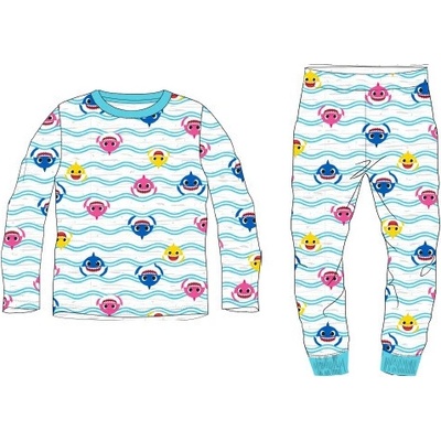 Chlapecké pyžamo Baby Shark šedá tyrkys