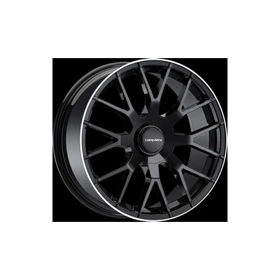 CARMANI 19 8.5x20 5x114.3 ET45 black lip polished