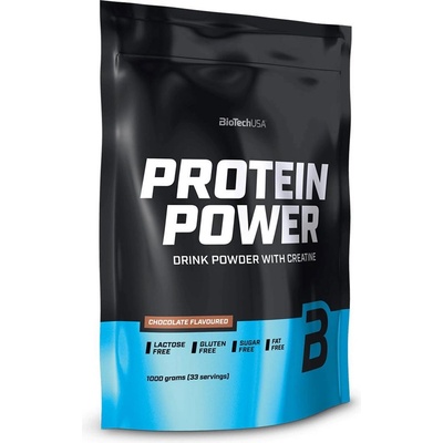 BioTechUSA Protein Power, шоколад, 1000 g, BioTech