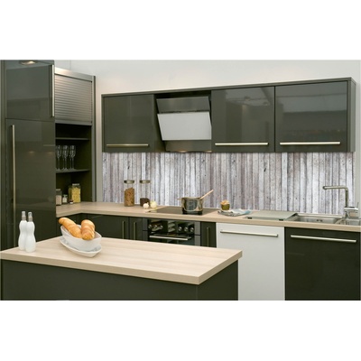 DIMEX ART Фототапет за кухня - стари избелели дъски 260 x 60 см