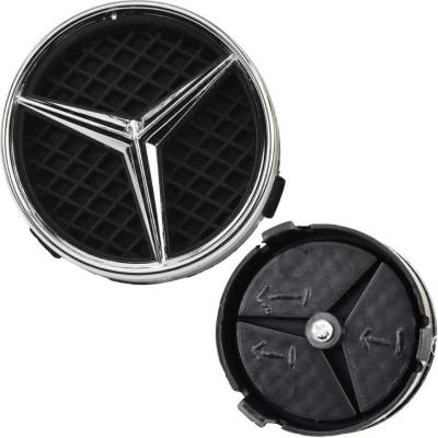 Tomido Plastová krytka Mercedes o průměru 7 cm