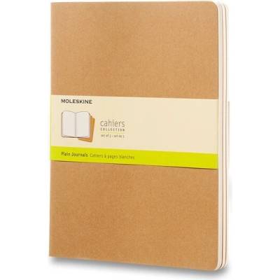 Moleskine Sešity Cahier XL čisté 3 ks karton