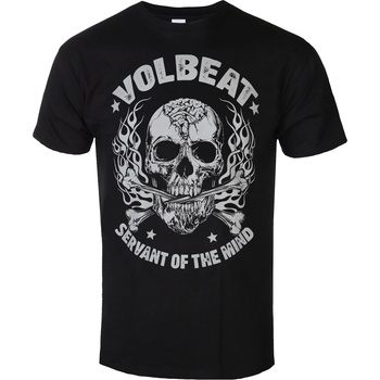 HYBRIS Мъжка тениска Volbeat - Skull & Crossbones - Black - HYBRIS - WMX-1-VB006-H34-3-BK