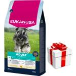 EUKANUBA за възрастни кучета от малки породи с пилешко месо 15 кг + безплатна изненада за кучето