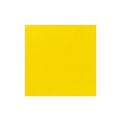 DUNI Servítka 3V 24x24 cm žltá 250 ks