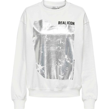 ONLY Блуза onlgwen l/s foil o-neck swt
