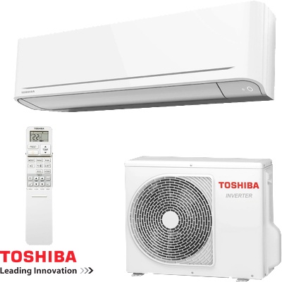 Инверторен климатик Toshiba Yukai+ RAS-B24S4KVG-E + RAS-24E2AVG-E, 24000 BTU, 45 м2, Wi-Fi, R-32, Бял (RAS-B24S4KVG-E + RAS-24E2AVG-E)
