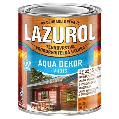 Lazurol Aqua Dekor 0,7 kg kaštan