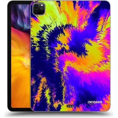 Picasee silikónový čierny obal Apple iPad 11 2022 M2 4.generace Burn
