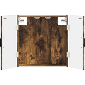 vidaXL Кабинет за дартборд HAARLEM Опушен дъб 52, 5 x 10, 5 x 53, 5 см (896890)