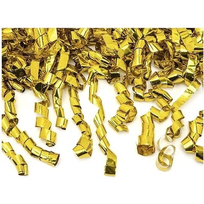 Konfety vystřelovací zlaté pásky 40cm – Zboží Mobilmania