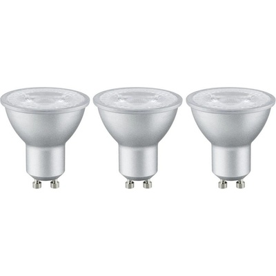 Paulmann 28581 LED G A G GU10 4 W teplá biela x v 51 mm x 55 mm 3 ks 28581