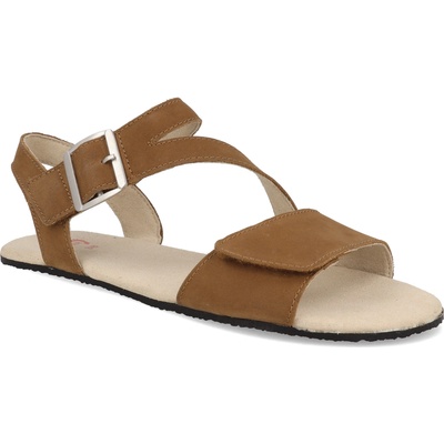 Barefoot dámske sandále Sole Runner Juliet cognac hnedé