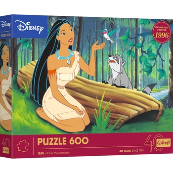 Trefl - Puzzle Disney: Pocahontas - 600 piese