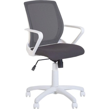 Ергономичен работен стол Fly White GTP за офис комфорт