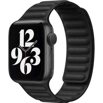 JC Магнитна силиконова каишка за Apple Watch 38мм, 40мм, 41мм - JC Design Silicone Link Band (черен)