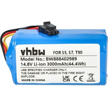 VHBW Батерия за 360 S5 / S7 / S9 / X9, 3000 mAh (888402989)
