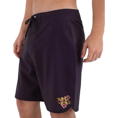 Hurley Бански гащета Hurley Phantom Tattoo 18´´ swimming shorts - Black (Dark Stone Grey)