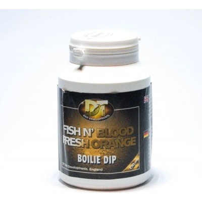 DT Baits Dip Fish And Blood-Fresh Fish Orange 150 ml
