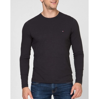 Tommy Hilfiger Мъжка блуза Tommy Hilfiger- черна slim fit