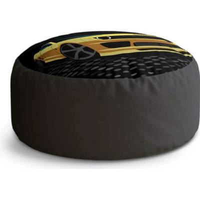 Sablio Taburet Circle Chevrolet Camaro Puntíky: 38x48 cm
