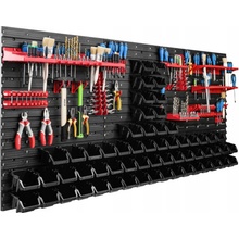 ProfiGaráž Stena na náradie 172x78cm + 60 boxov